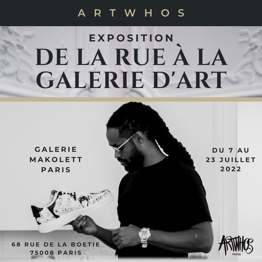 Exposition "de la rue à la galerie d'art"