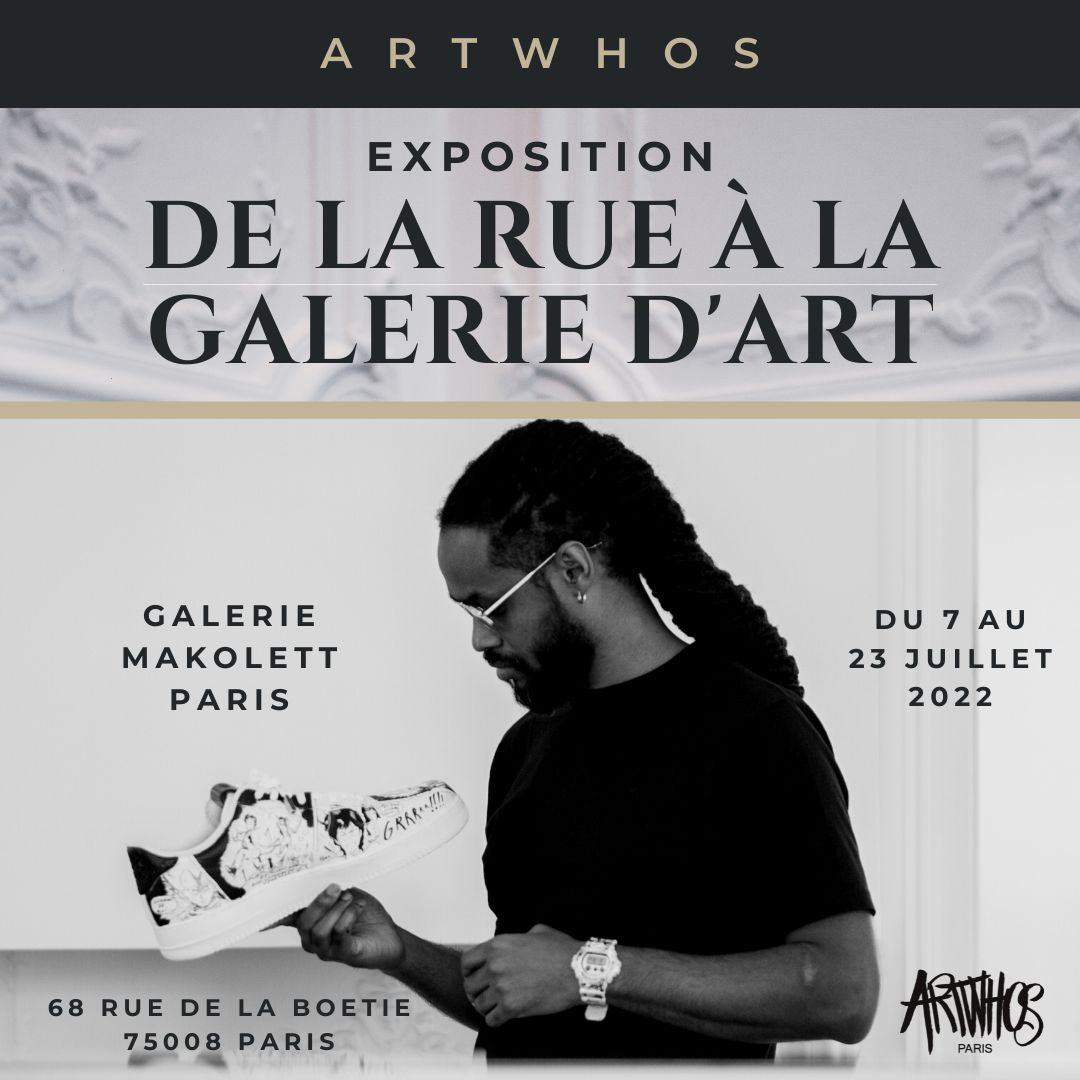 Exposition "de la rue à la galerie d'art"